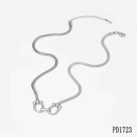 Shackle Snake Chain Necklace