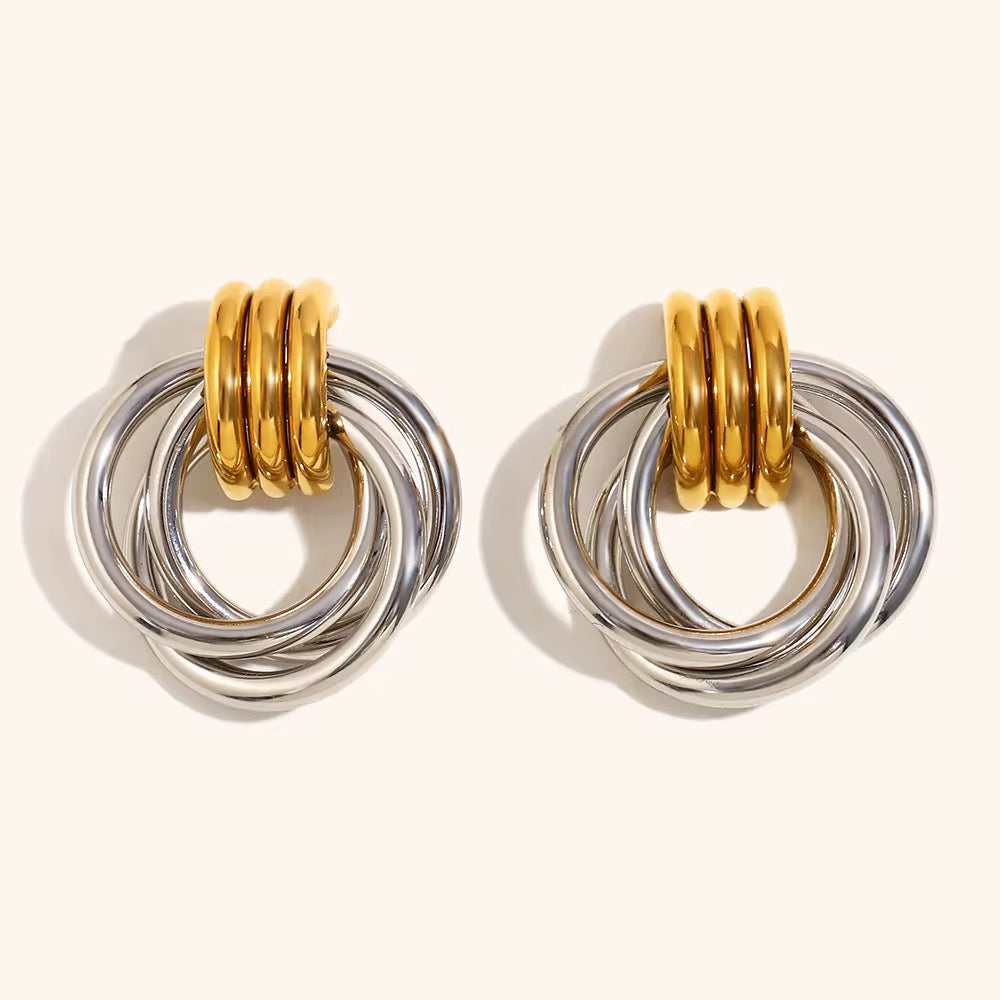 Interlinked Harmony Earrings