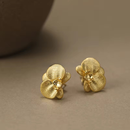 Orchid Stud Earrings