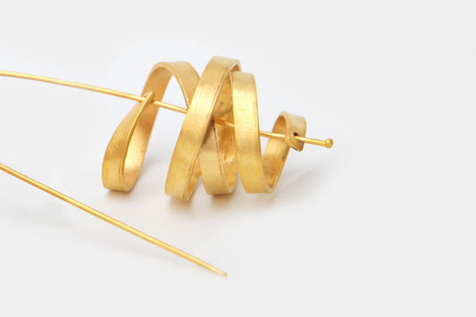 FUNNEL DROP EARRINGS
