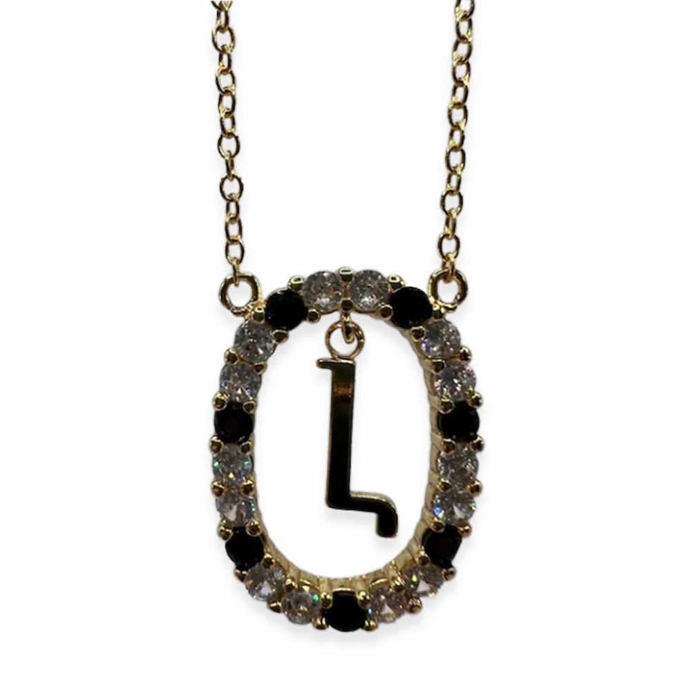 Armenian Elegance: Gold-Plated Initial Necklaces