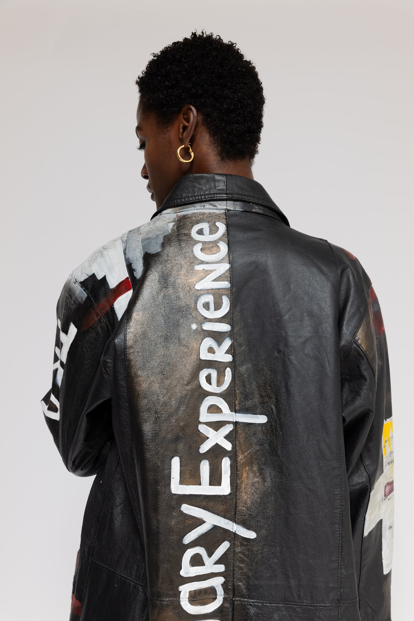 Transcend 1980's Vintage Leather Coat