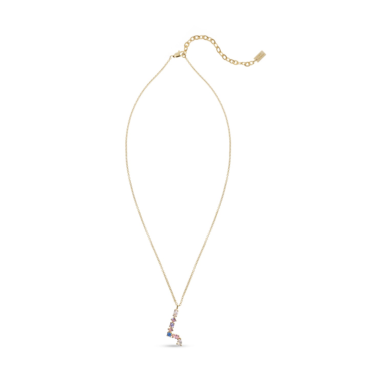 Armenian Initials Pastel Necklace