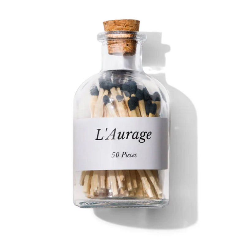 Matches In Glass Jar
