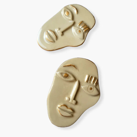 Face Nude Earrings
