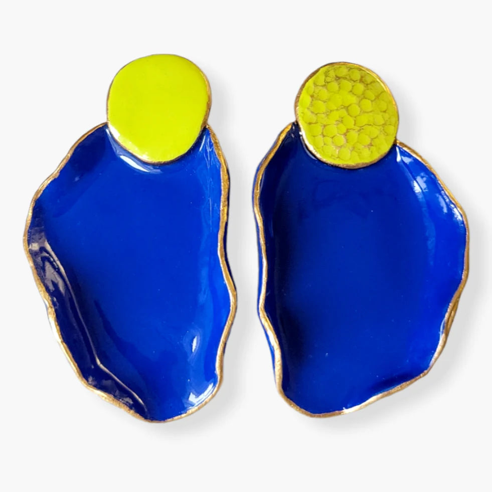 Cobalt Blue Earrings