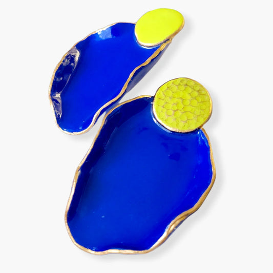 Cobalt Blue Earrings
