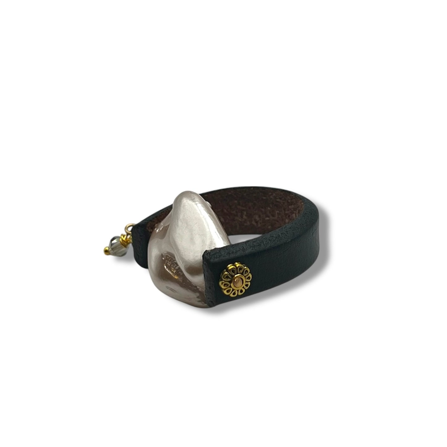 Barocco Faux Pearl Ring