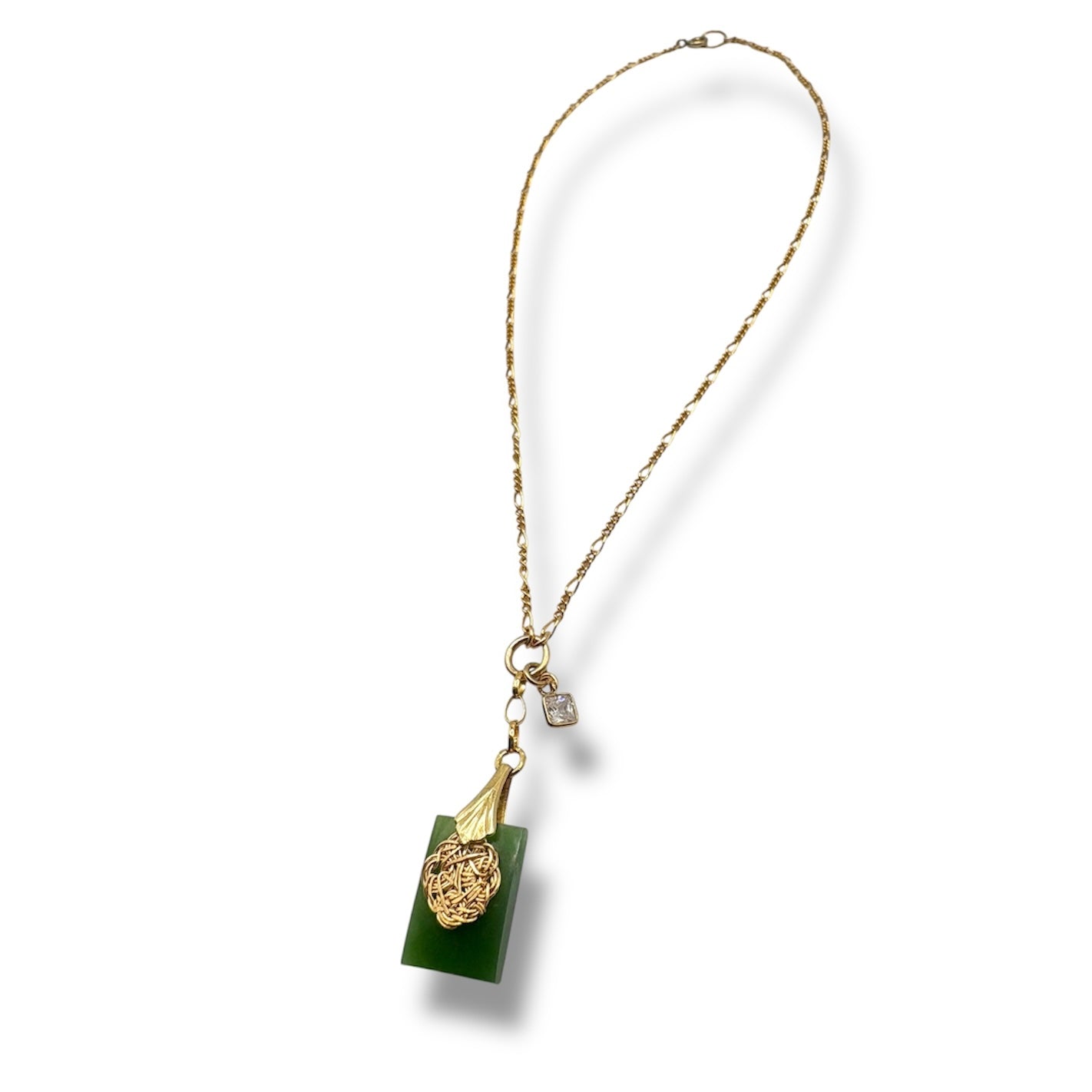 Jade & Twist Necklace
