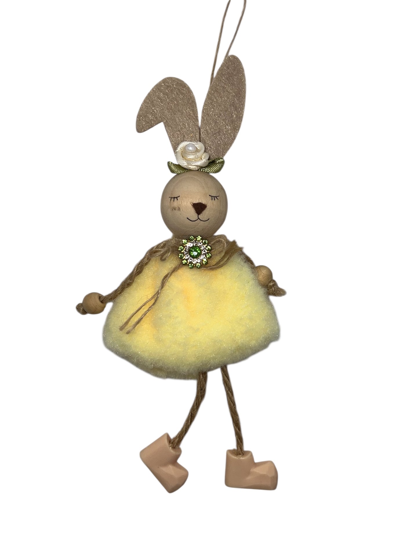 Bunny Ballerina Ornament #2