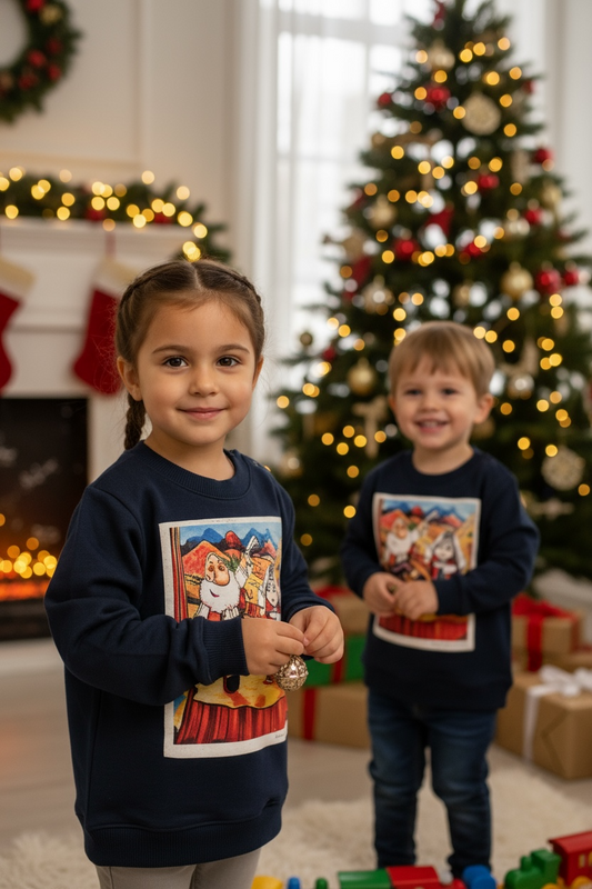 Kids Navy Sweatshirt