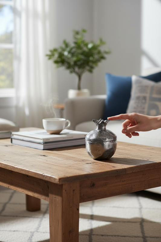 Aluminum Pomegranate Jar