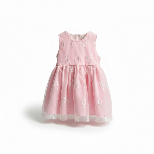 Light Pink Alphabet Dress