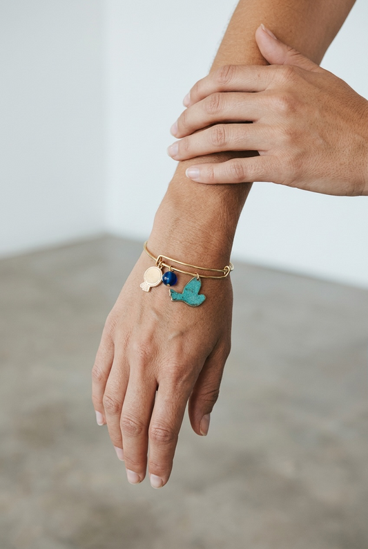 Charm Bracelet Bird