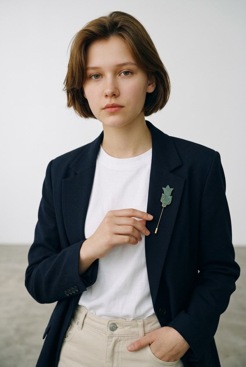 Brooch With Design