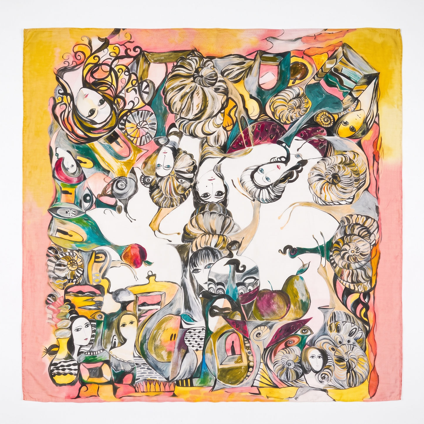 Dreamscape Reverie Silk Scarf