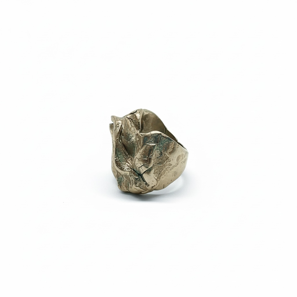 Stainless Steel Wide Ring