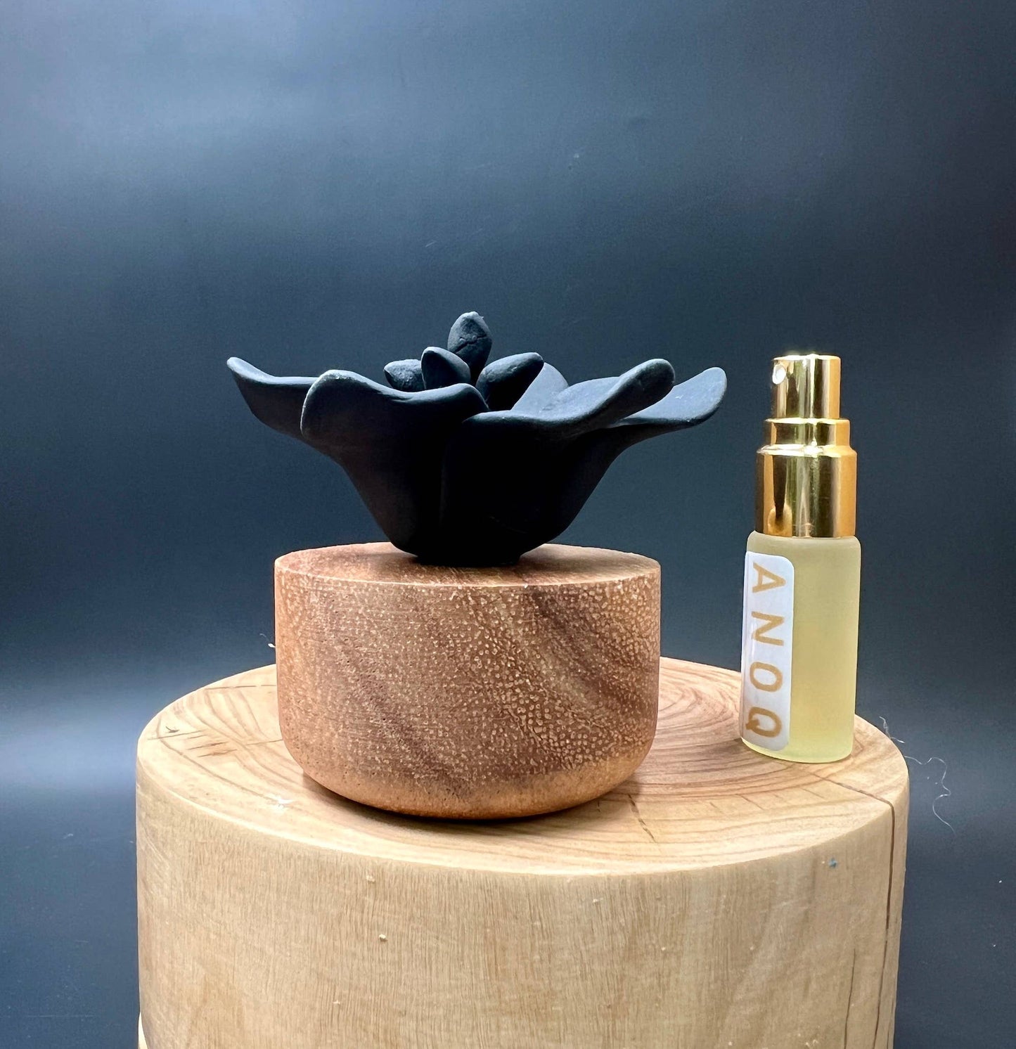 Home Diffuser - Jasmine Flower - Black Color