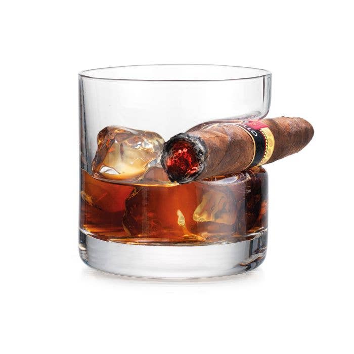 Set of Two Cigar Glass 12oz - Gifts for Him