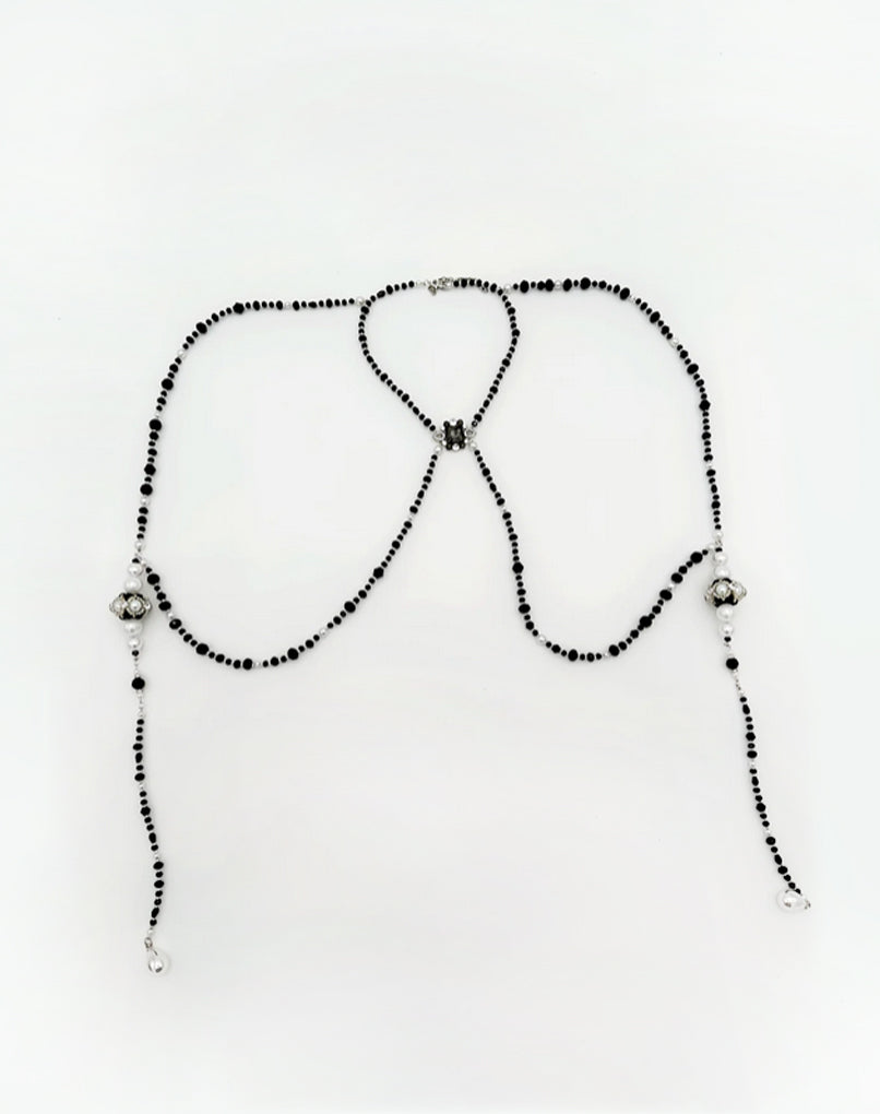Crossandra Necklace / Body Jewelry
