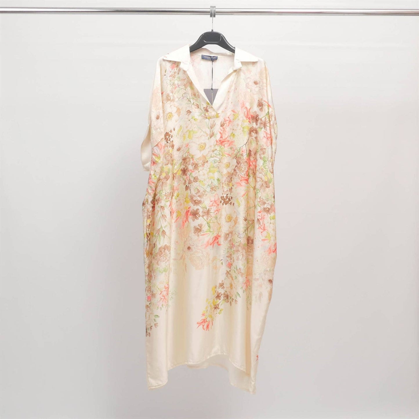 Floral Dress with watercolor print