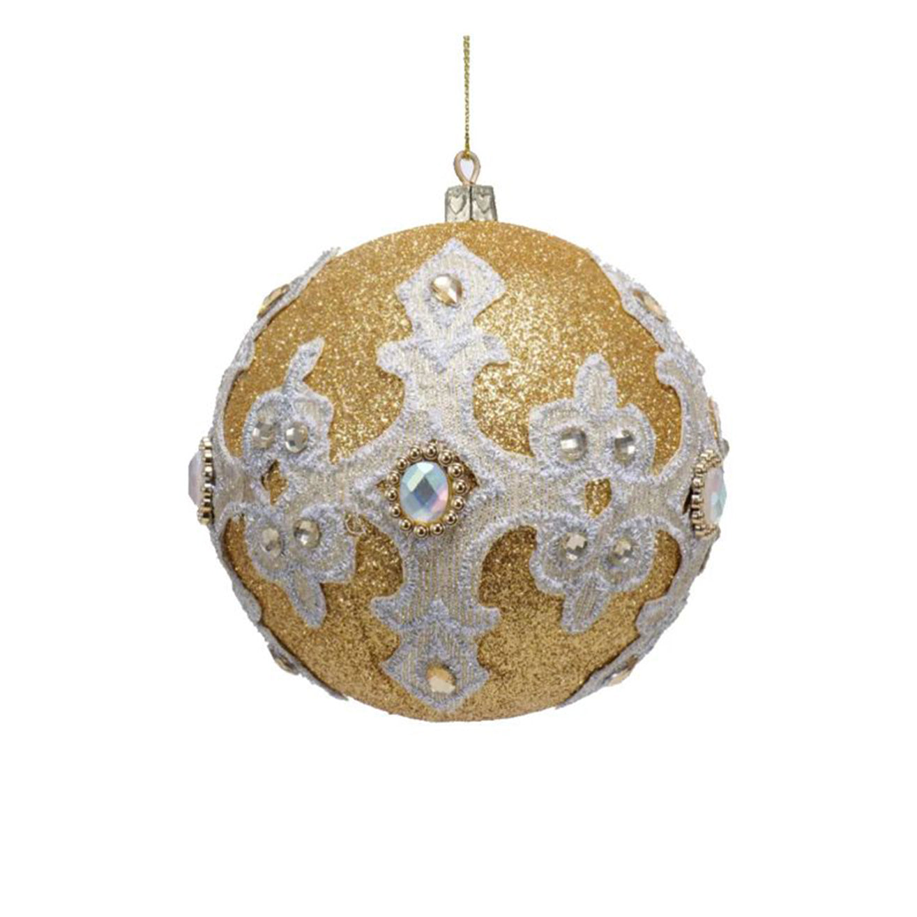 Golden Ball Ornament