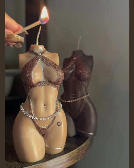 Milk Chocolate Sculptural Candle