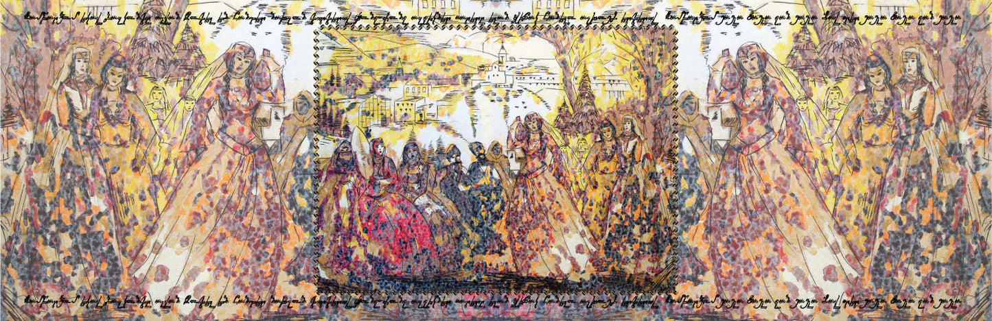 Anoush Eternity: A Love-Infused Opera Scarf