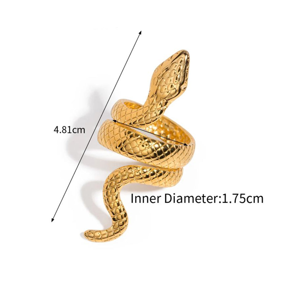 Gold Snake Ring