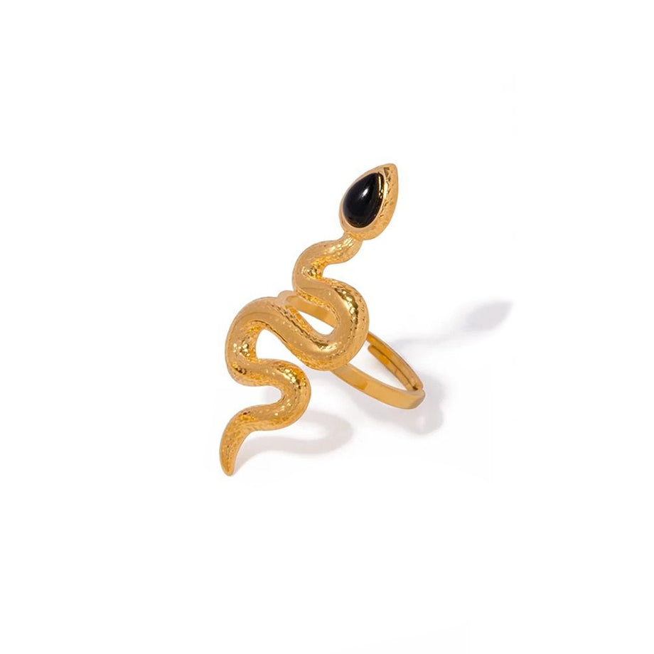 Gold Snake Ring