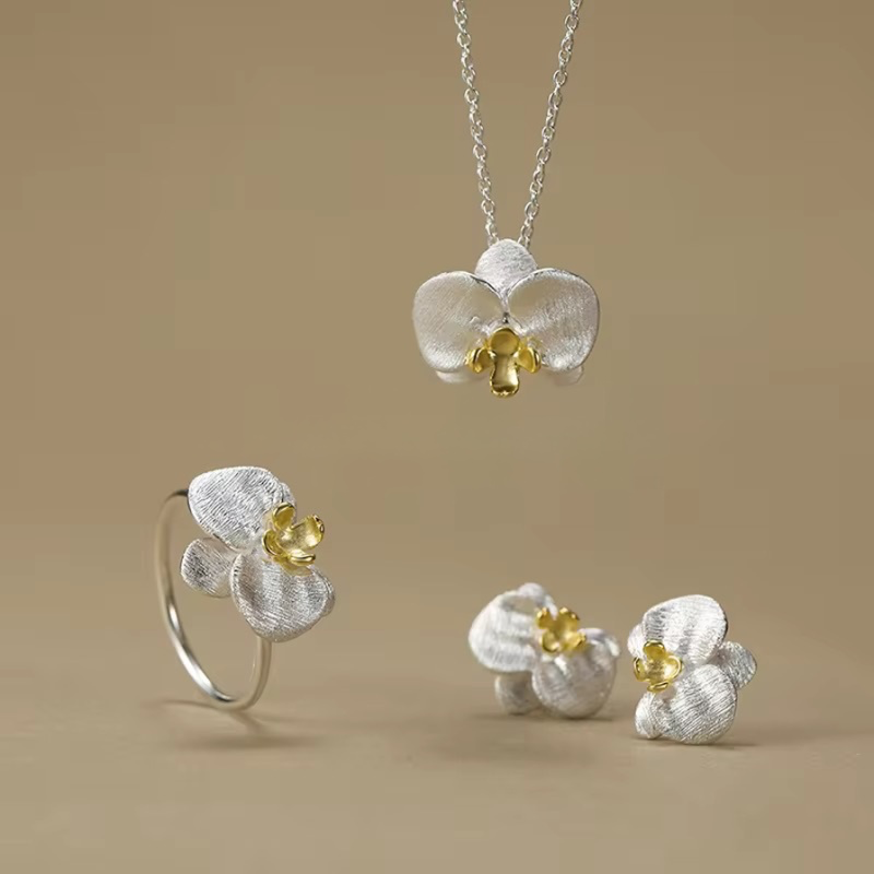 Orchid Flower Ring