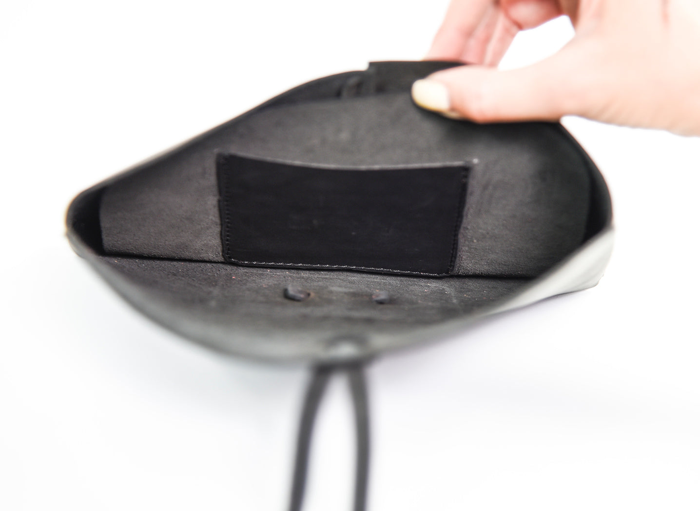Sirahar Leather Ladies Clutch in three colors of Red, Black and Camel - Lusanet Collective