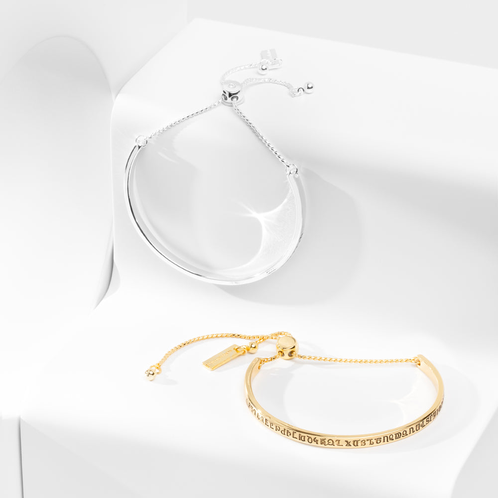 Armenian Alphabet Bracelet / Bangle - Lusanet Collective
