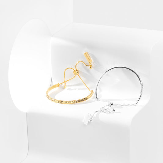 Armenian Alphabet Bracelet / Bangle - Lusanet Collective