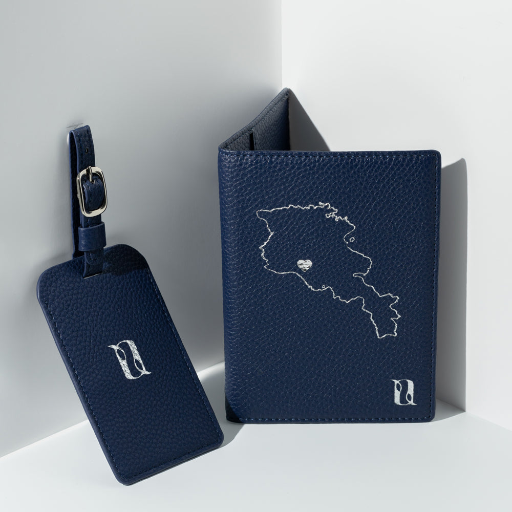 Love Armenia Passport Holder & Luggage Tag Travel gift Set - Lusanet Collective