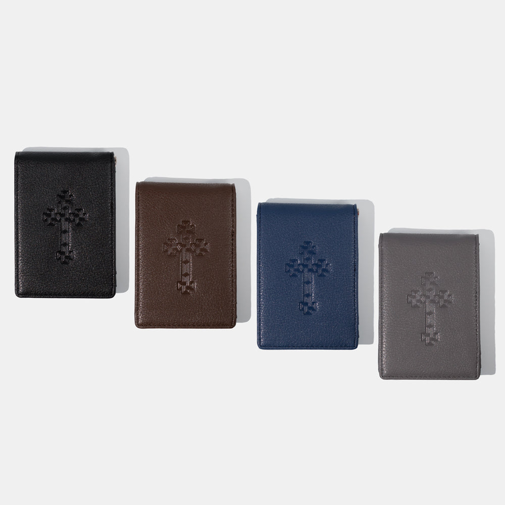 Cross- Khatchkar Men wallet - Lusanet Collective