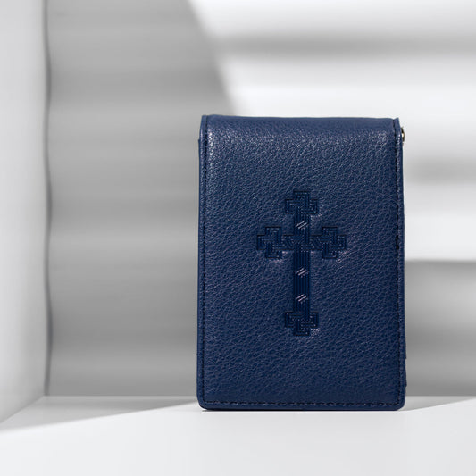 Cross- Khatchkar Men wallet - Lusanet Collective