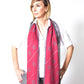 Eternity Burgundy Unisex Scarf - Anet's Collection - 6