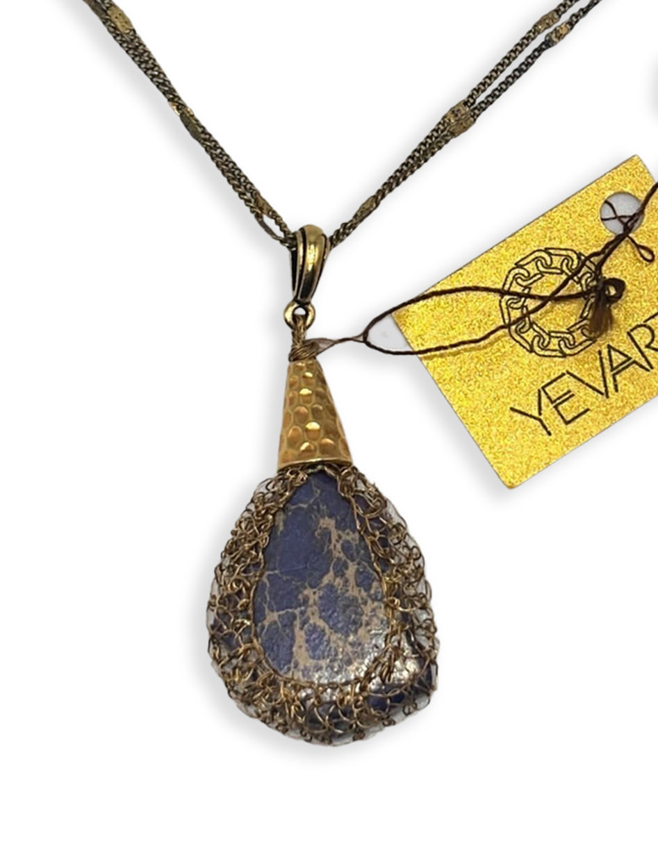 Purple Agate Necklace