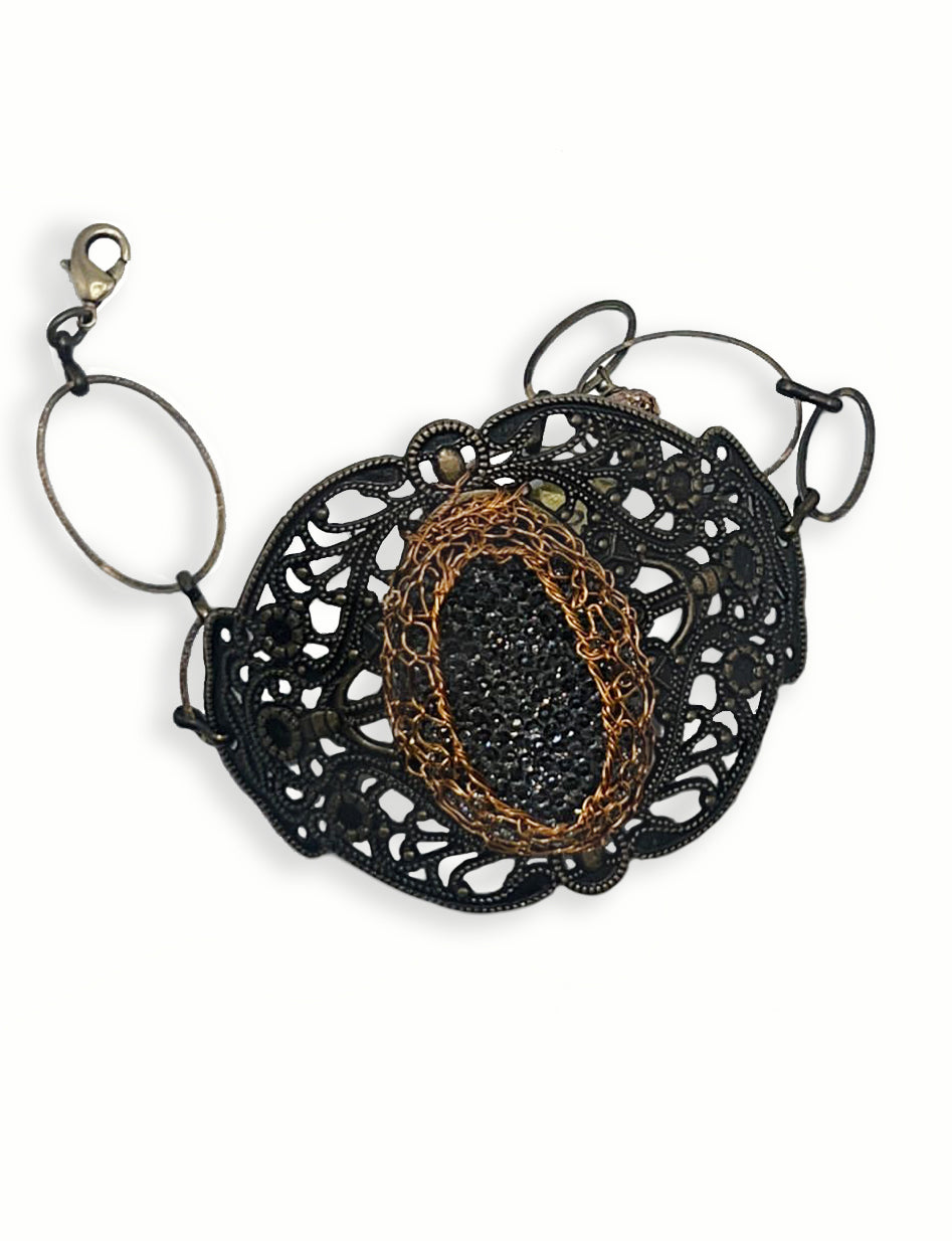 Bronze Filigree Bracelet