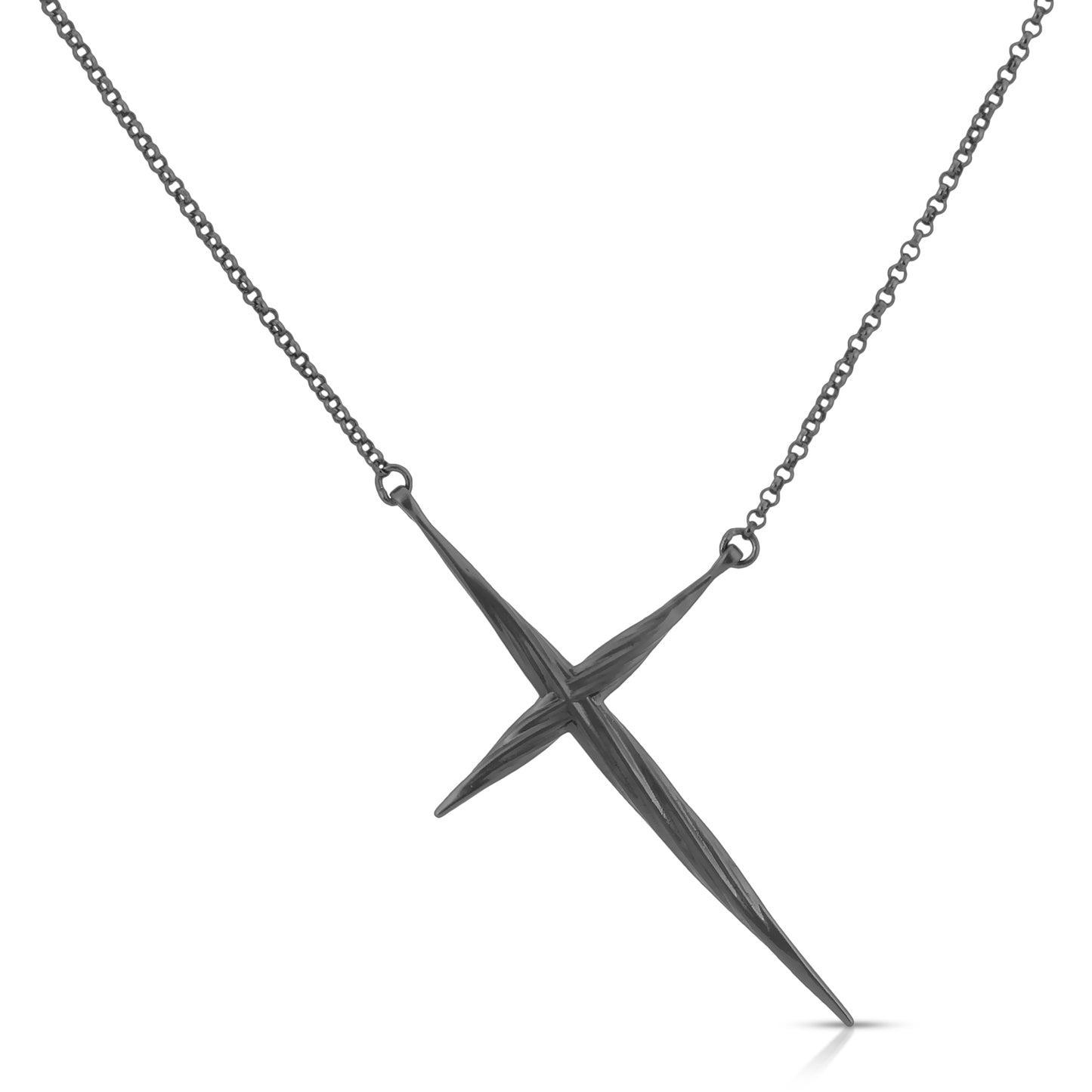 Twisted Cross Necklace