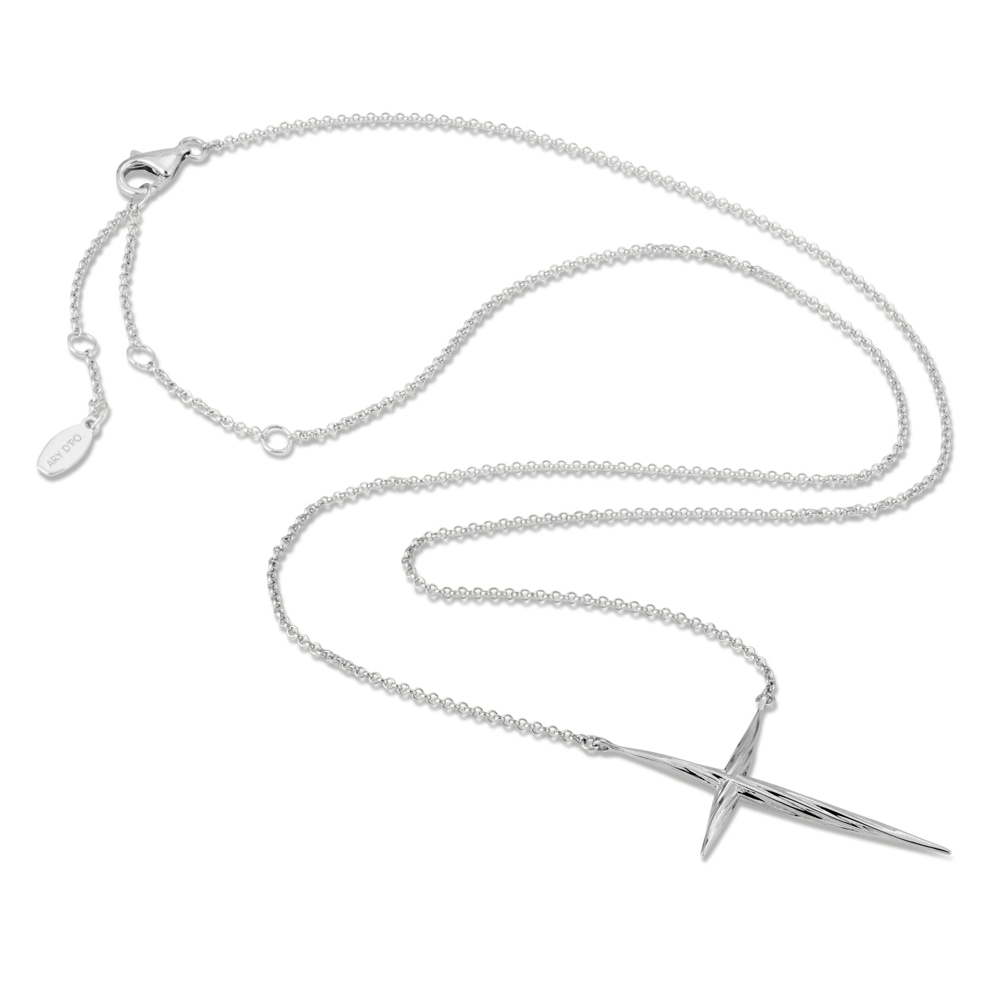 Twisted Cross Necklace