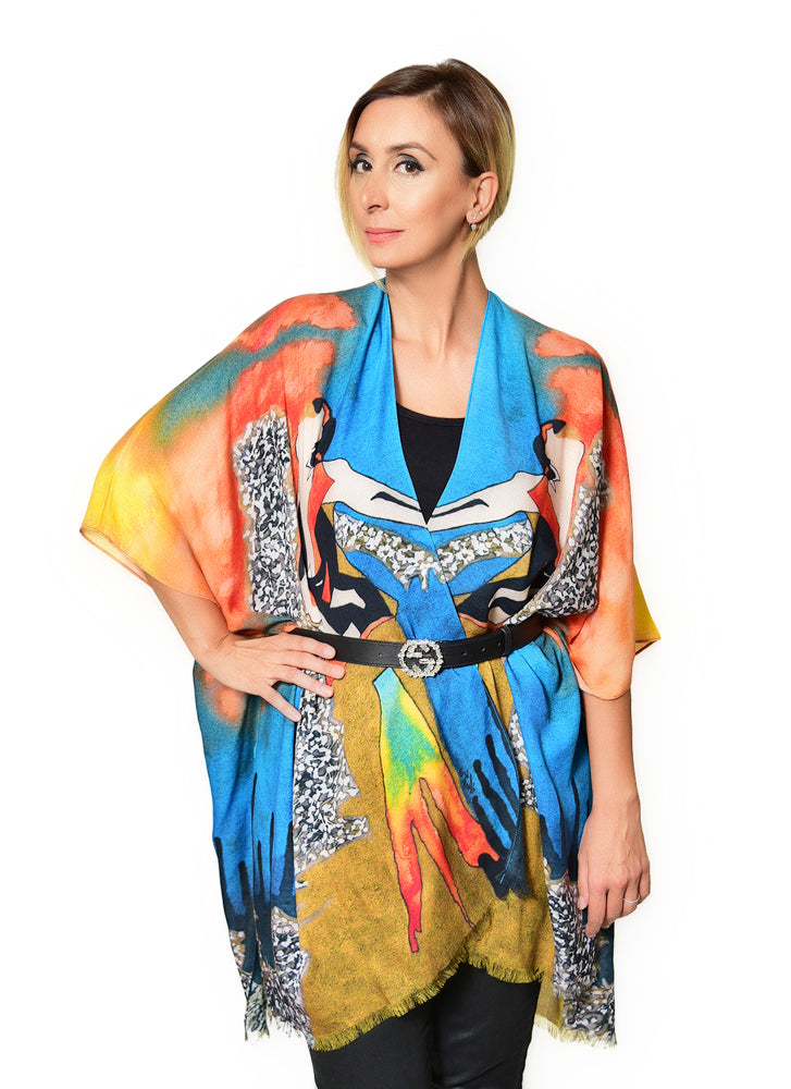 "The Scream" Kimono