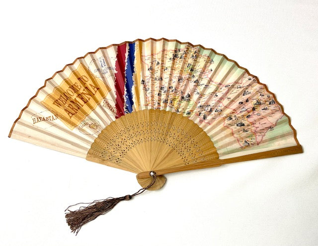 Journey to Armenia Hand Fan - Lusanet Collective