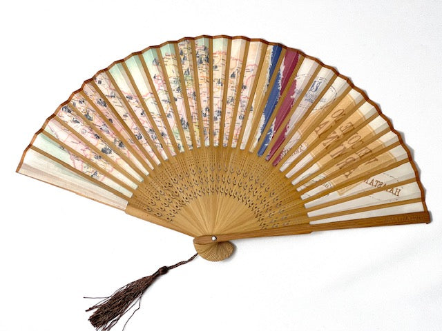 Journey to Armenia Hand Fan - Lusanet Collective