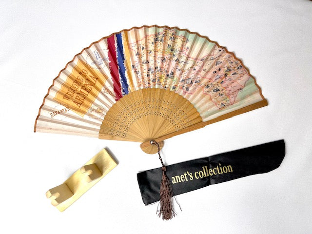 Journey to Armenia Hand Fan - Lusanet Collective