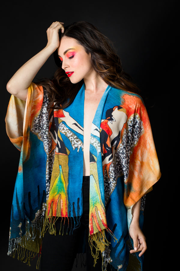 "The Scream" Kimono