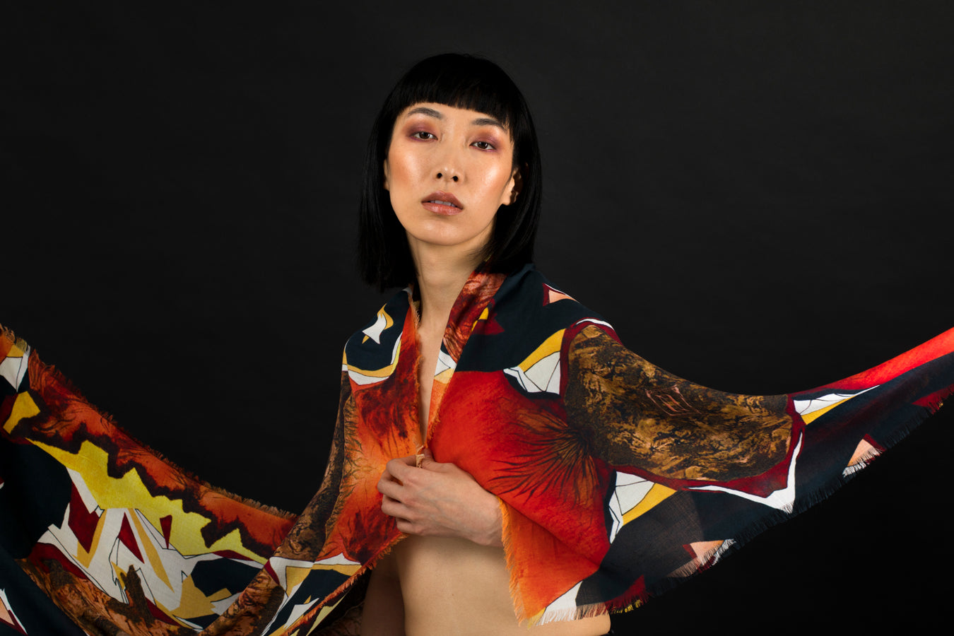 The Rest Rectangle Scarf - Lusanet Collective