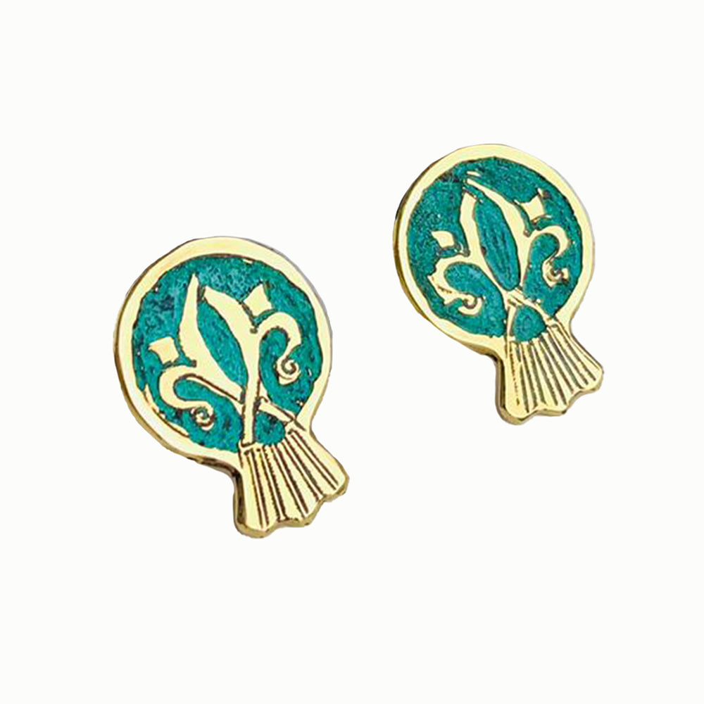 Pomegranate Patterns Small Earrings