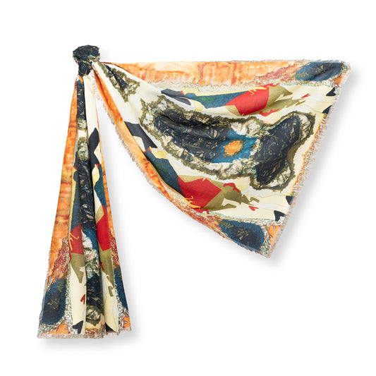 "The Lady in Peridome" Scarf - Lusanet Collective